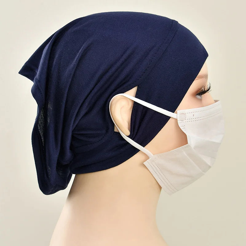 Adjustable Modal Under Cap With Ear Hole