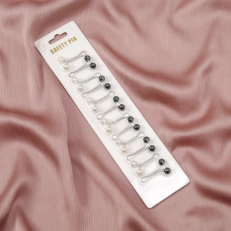 12pcs/Bag Muslim Hijab Pins Scarf