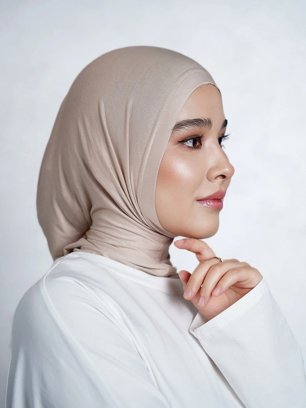 New Ramadan Muslim Women Instant Inner Hijab Cap Turban Hat Solid Undercap Stretch Bonnet Lightweight Soft Underscarf Bandana