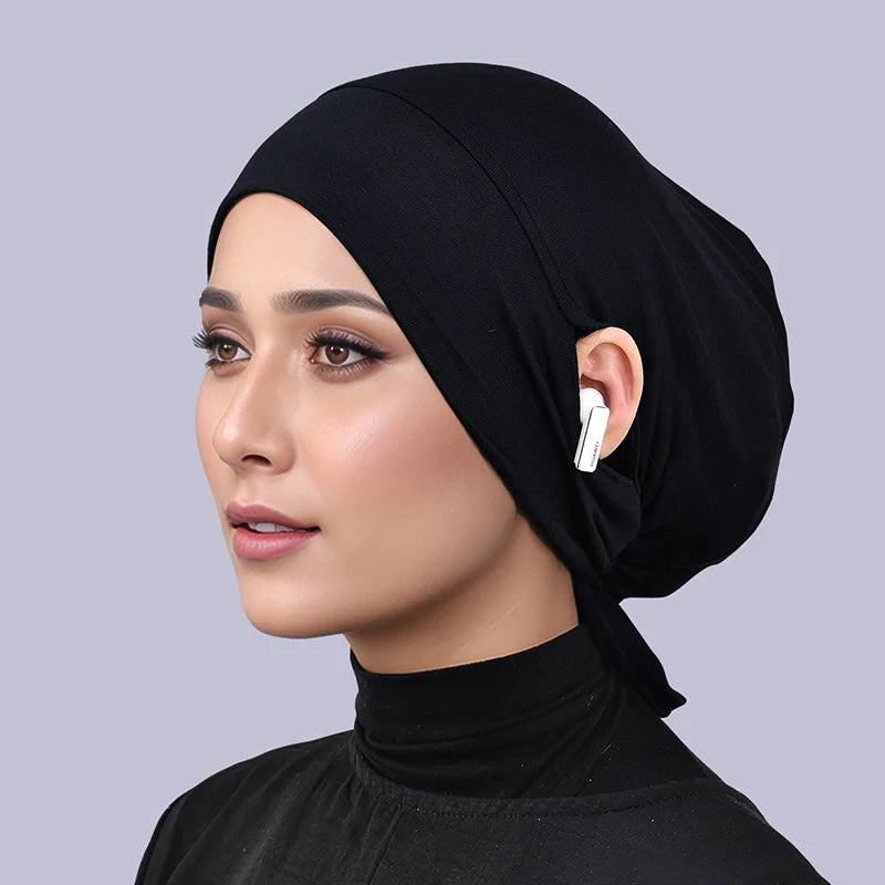 Adjustable Modal Under Cap With Ear Hole
