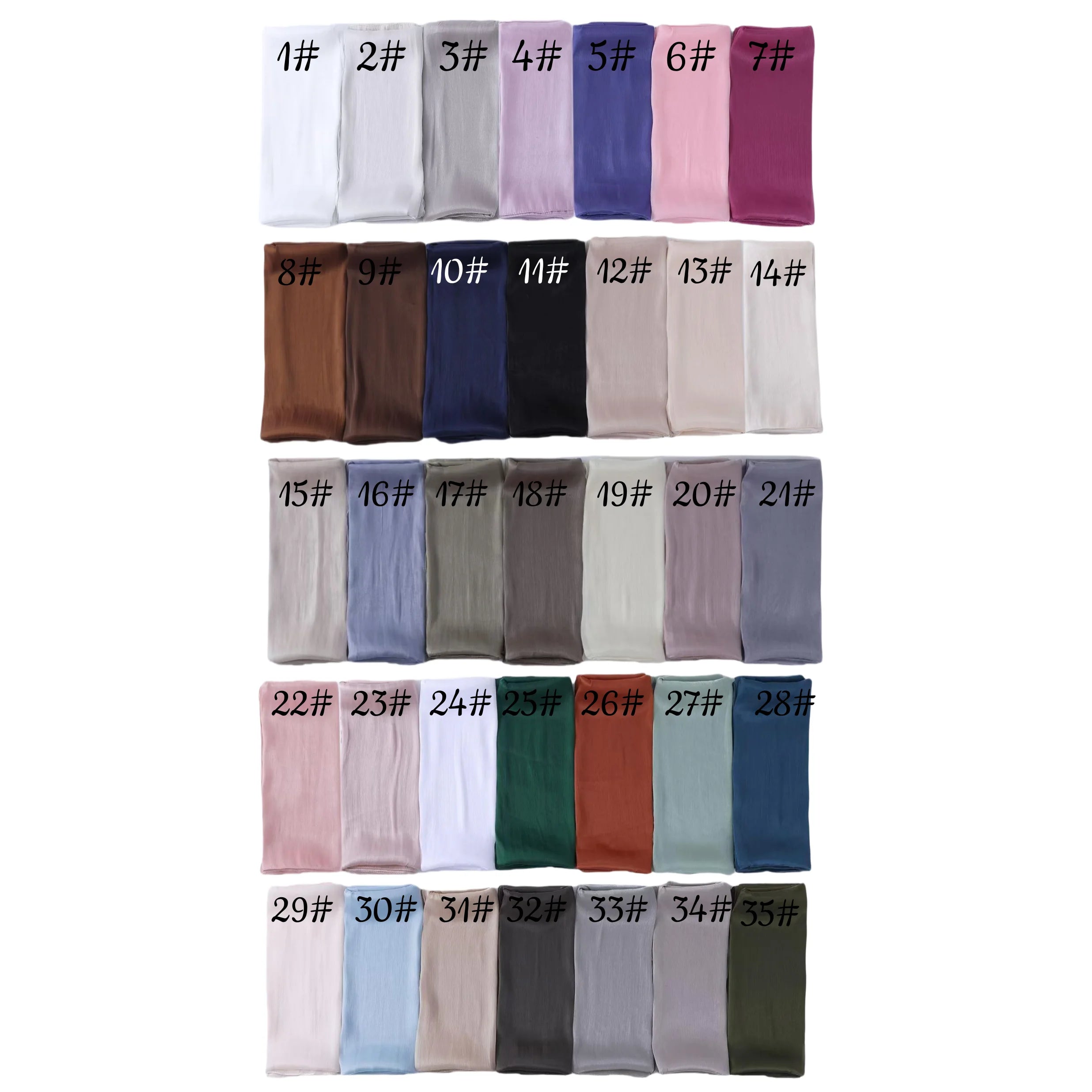 35 Colors Women Hijab Muslim