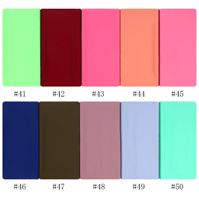 New Fashion Women Solid Chiffon Headscarf Ready To Wear Instant Hijab Scarf Muslim Shawl Islamic Hijabs Arab Wrap Head Scarves