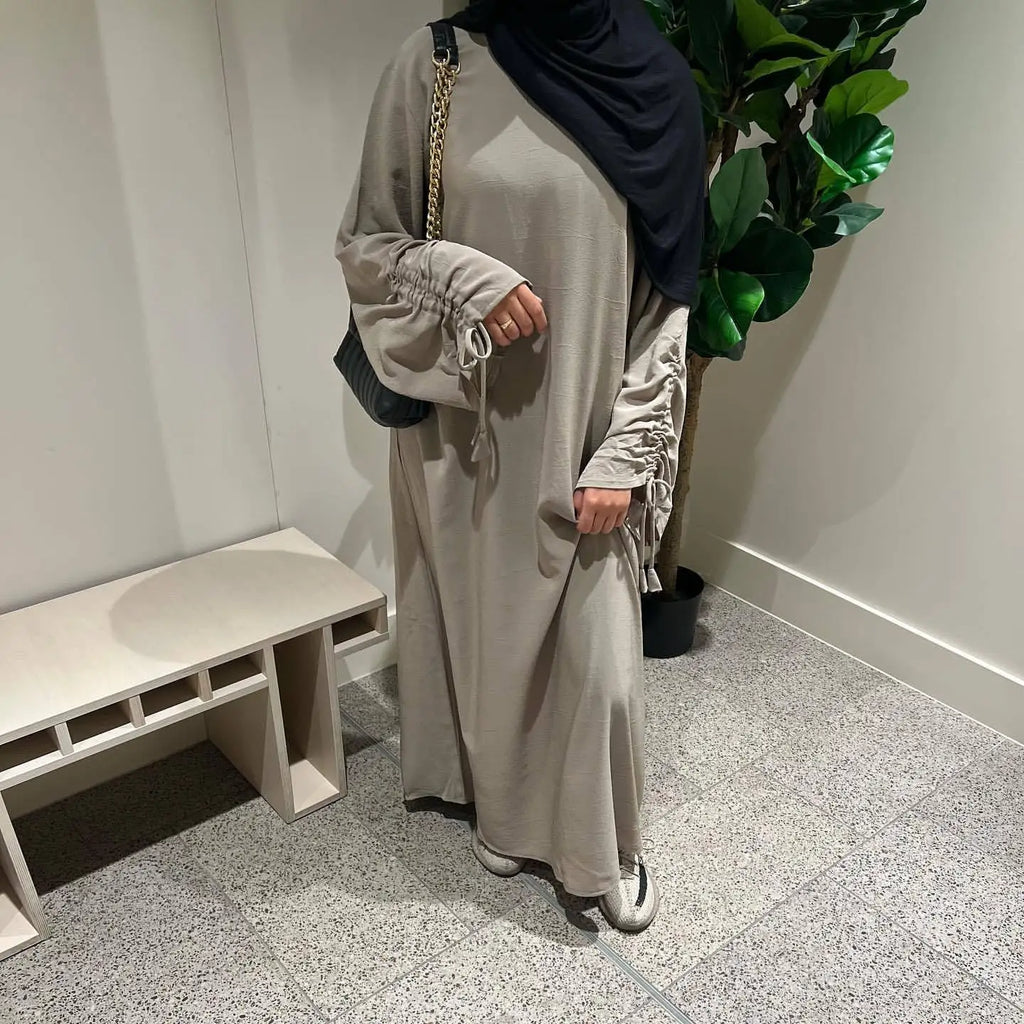 Kaftan Robe Femme Musulmane Black abaya
