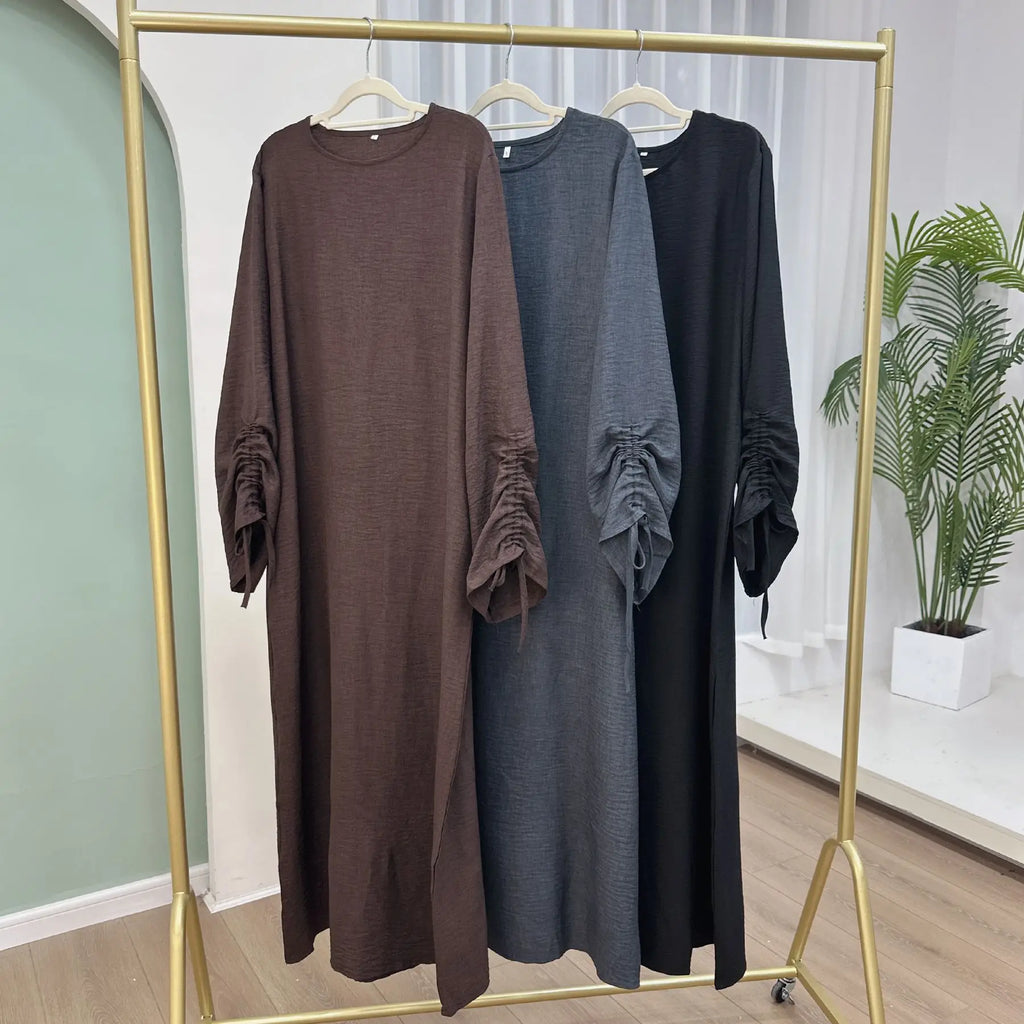 Kaftan Robe Femme Musulmane Black abaya