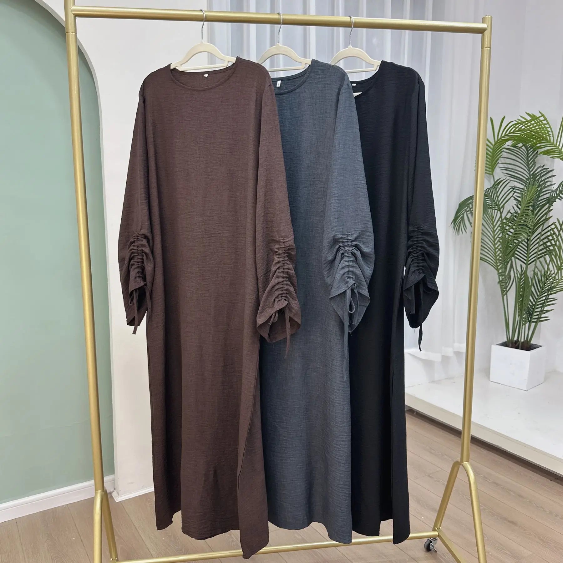 Kaftan Robe Femme Musulmane Black abaya