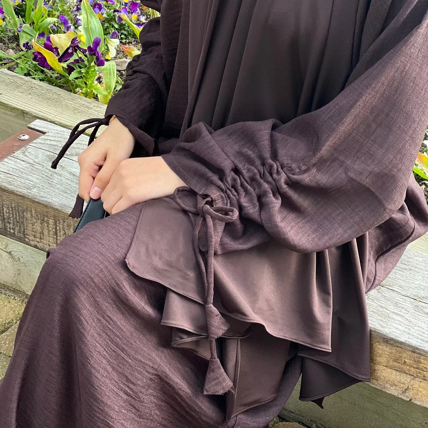 Kaftan Robe Femme Musulmane Black abaya