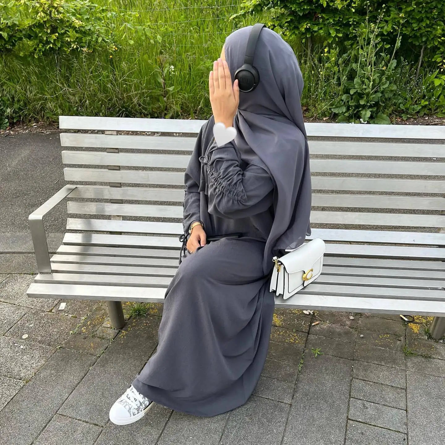 Kaftan Robe Femme Musulmane Black abaya