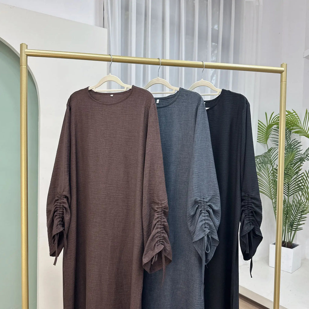 Kaftan Robe Femme Musulmane Black abaya