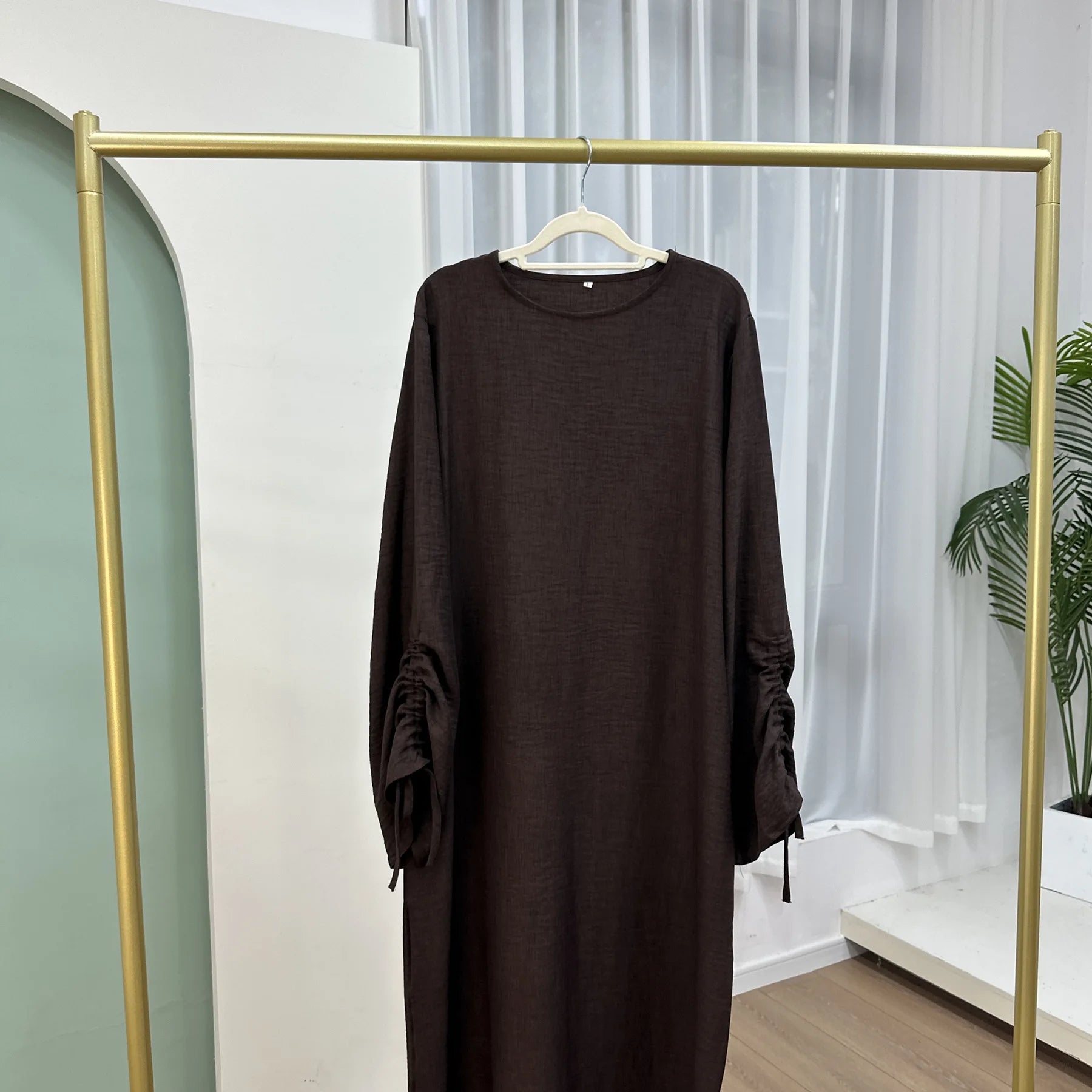 Kaftan Robe Femme Musulmane Black abaya