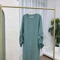 Kaftan Robe Femme Musulmane Black abaya