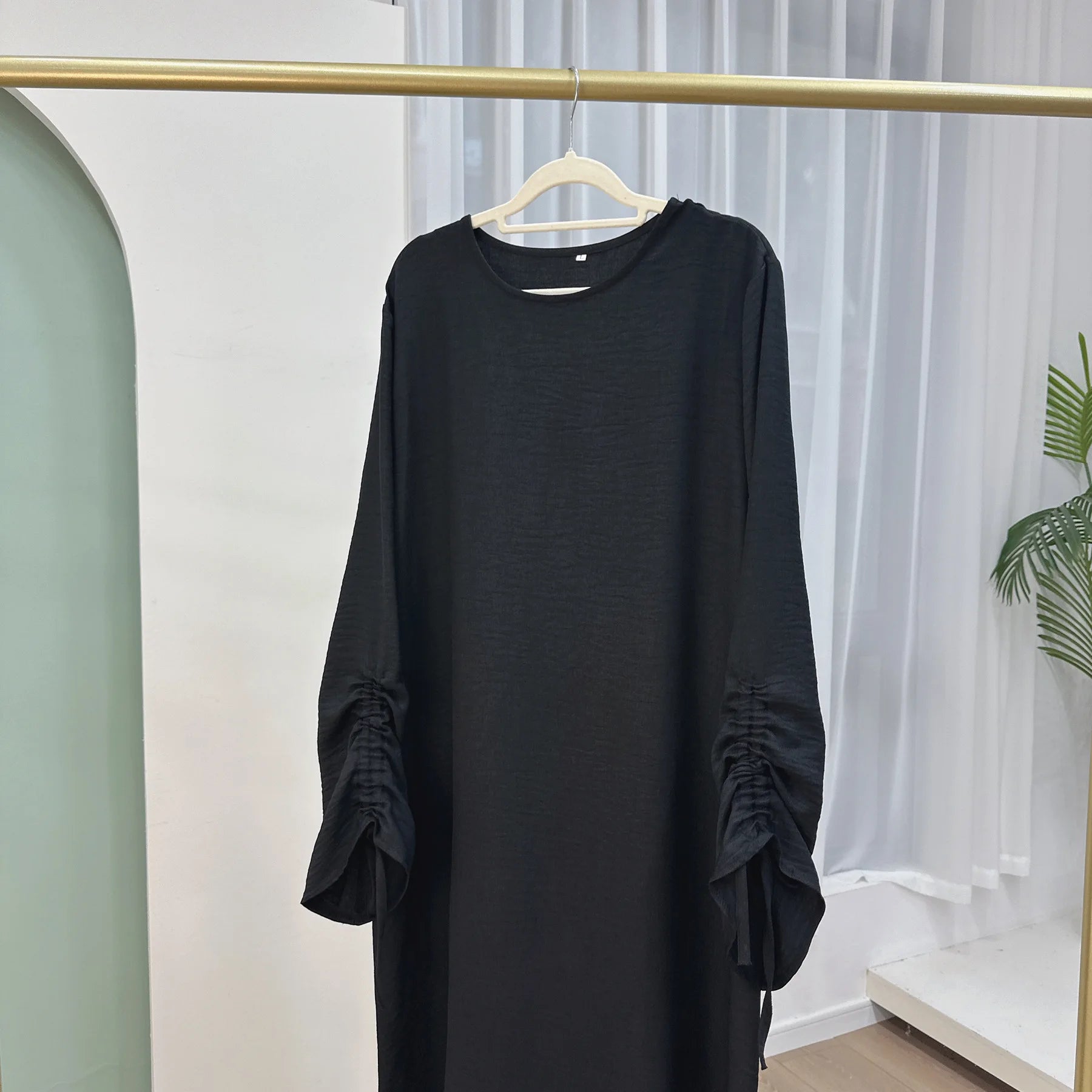 Kaftan Robe Femme Musulmane Black abaya