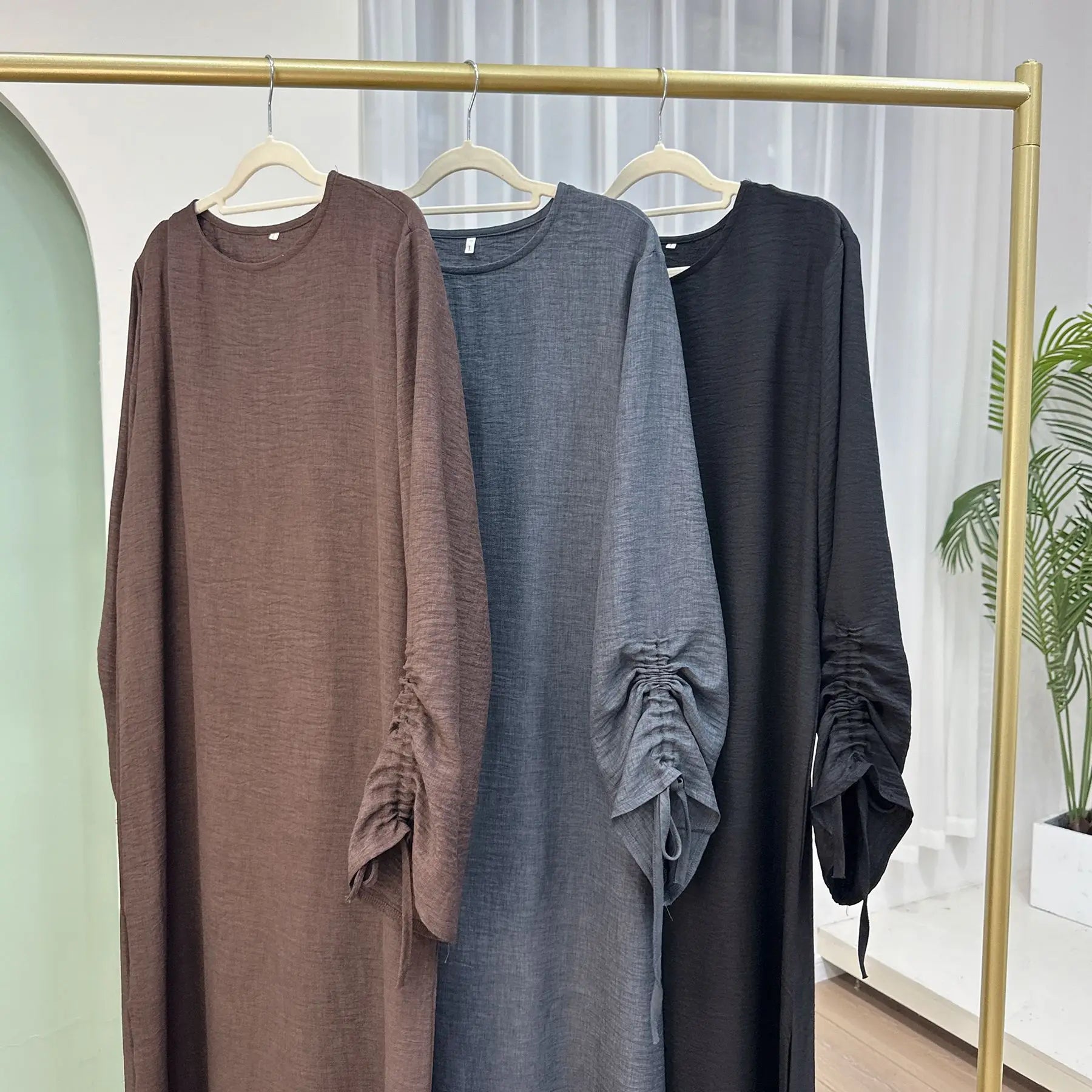 Kaftan Robe Femme Musulmane Black abaya