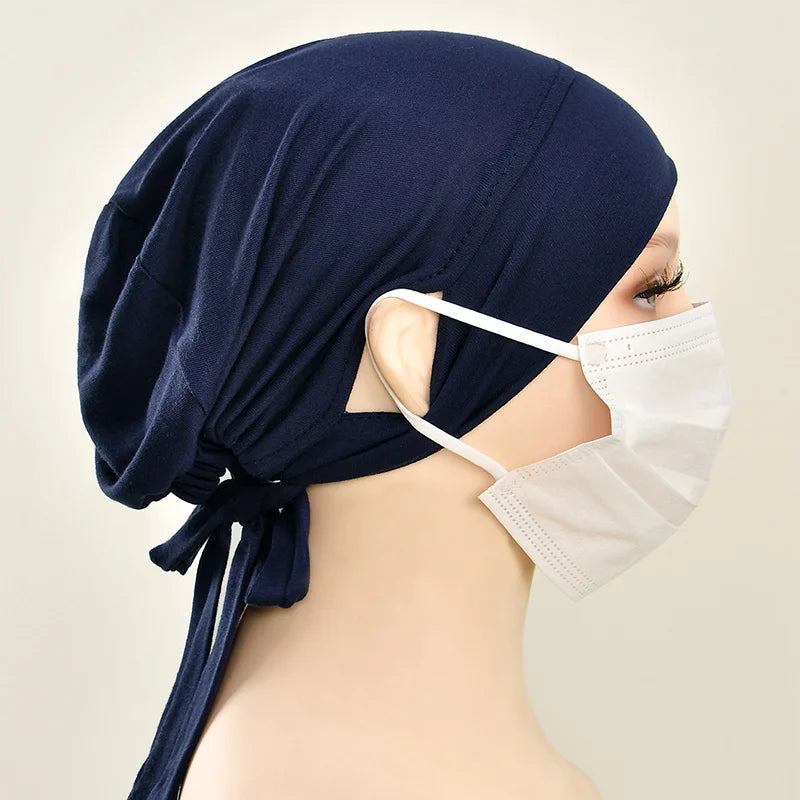 Adjustable Modal Under Cap With Ear Hole