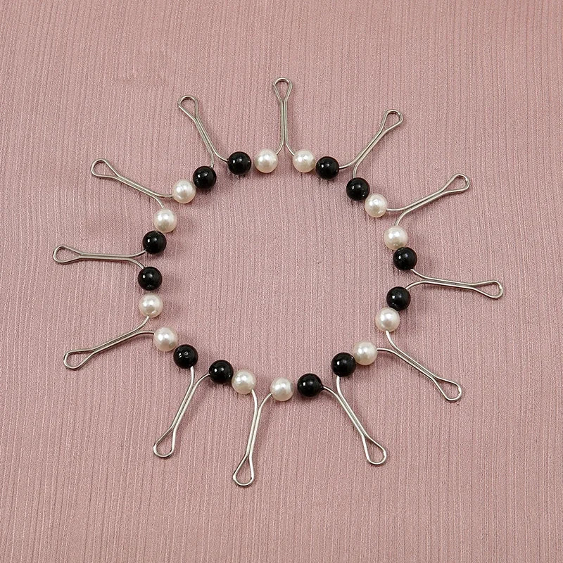 12pcs/Bag Muslim Hijab Pins Scarf