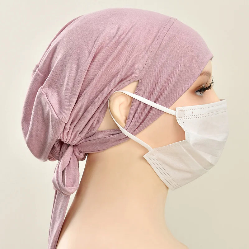 Adjustable Modal Under Cap With Ear Hole