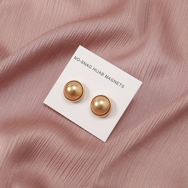 For Woman Muslim Hijab Pins Mixed Colors Magnets 1.5cm