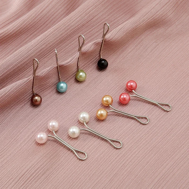 12pcs/Bag Muslim Hijab Pins Scarf