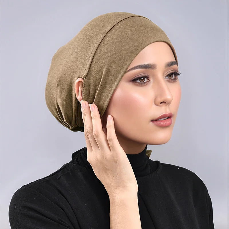Adjustable Modal Under Cap With Ear Hole