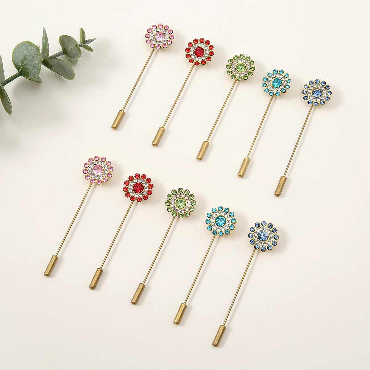 Women Muslim Hijab Pins 10pcs/Bag
