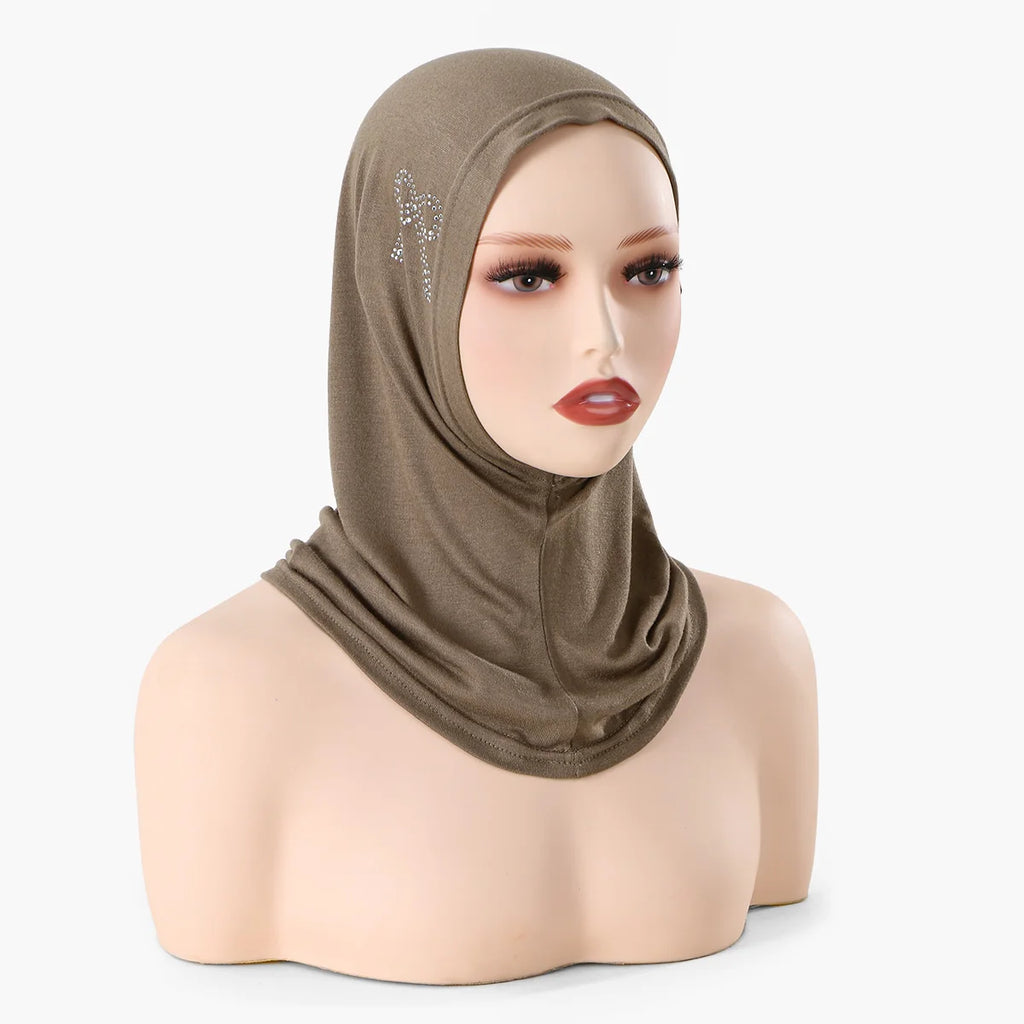 New Ramadan Muslim Women Instant Inner Hijab Cap Turban Hat Solid Undercap Stretch Bonnet Lightweight Soft Underscarf Bandana