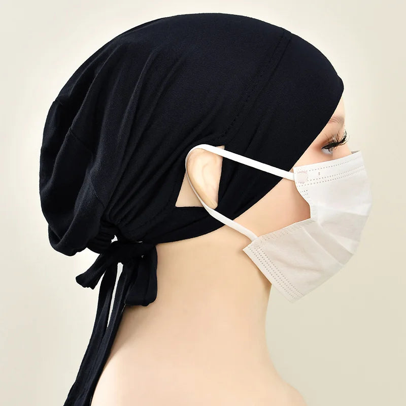 Adjustable Modal Under Cap With Ear Hole
